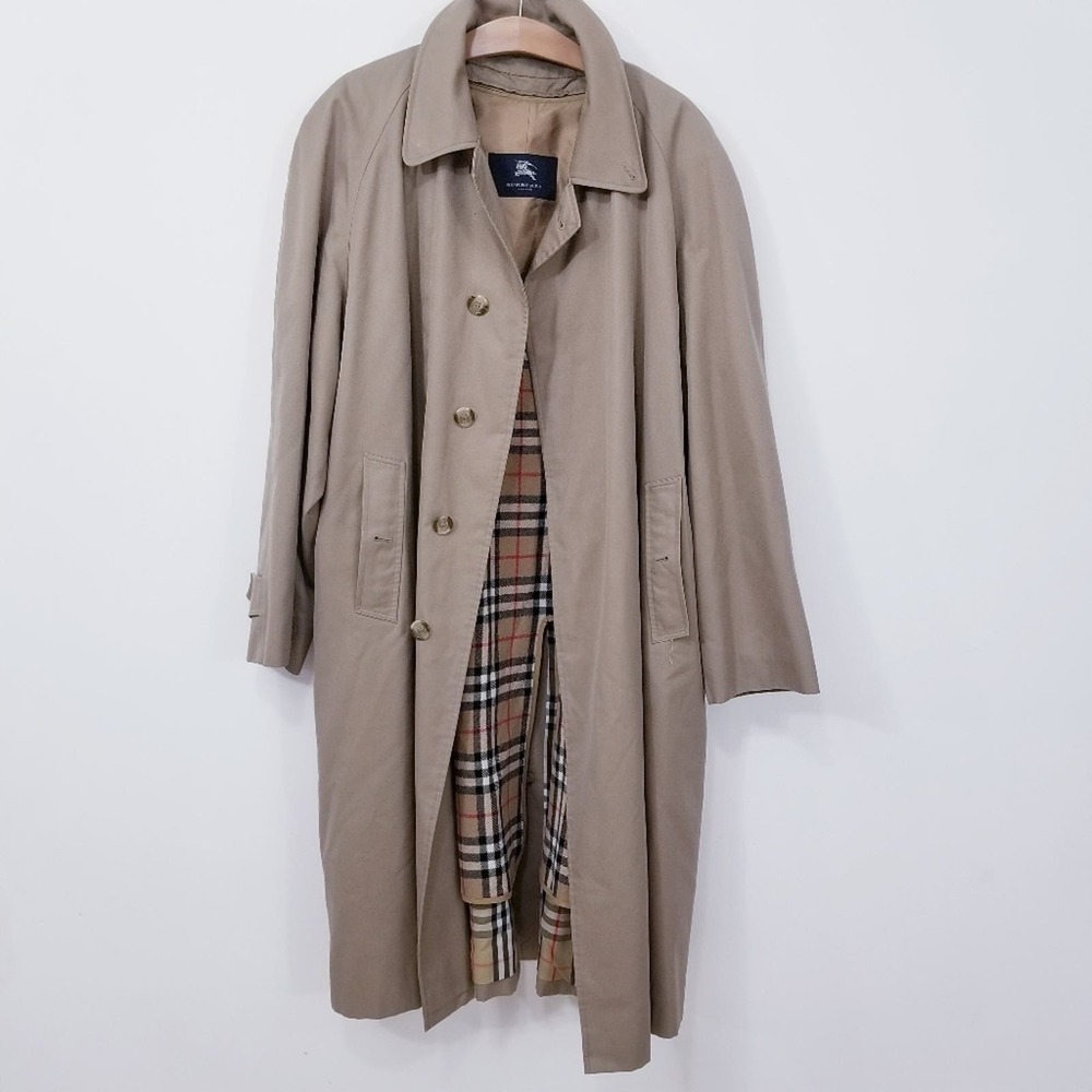 Burberry London Nova Check Lining Coat Jacket